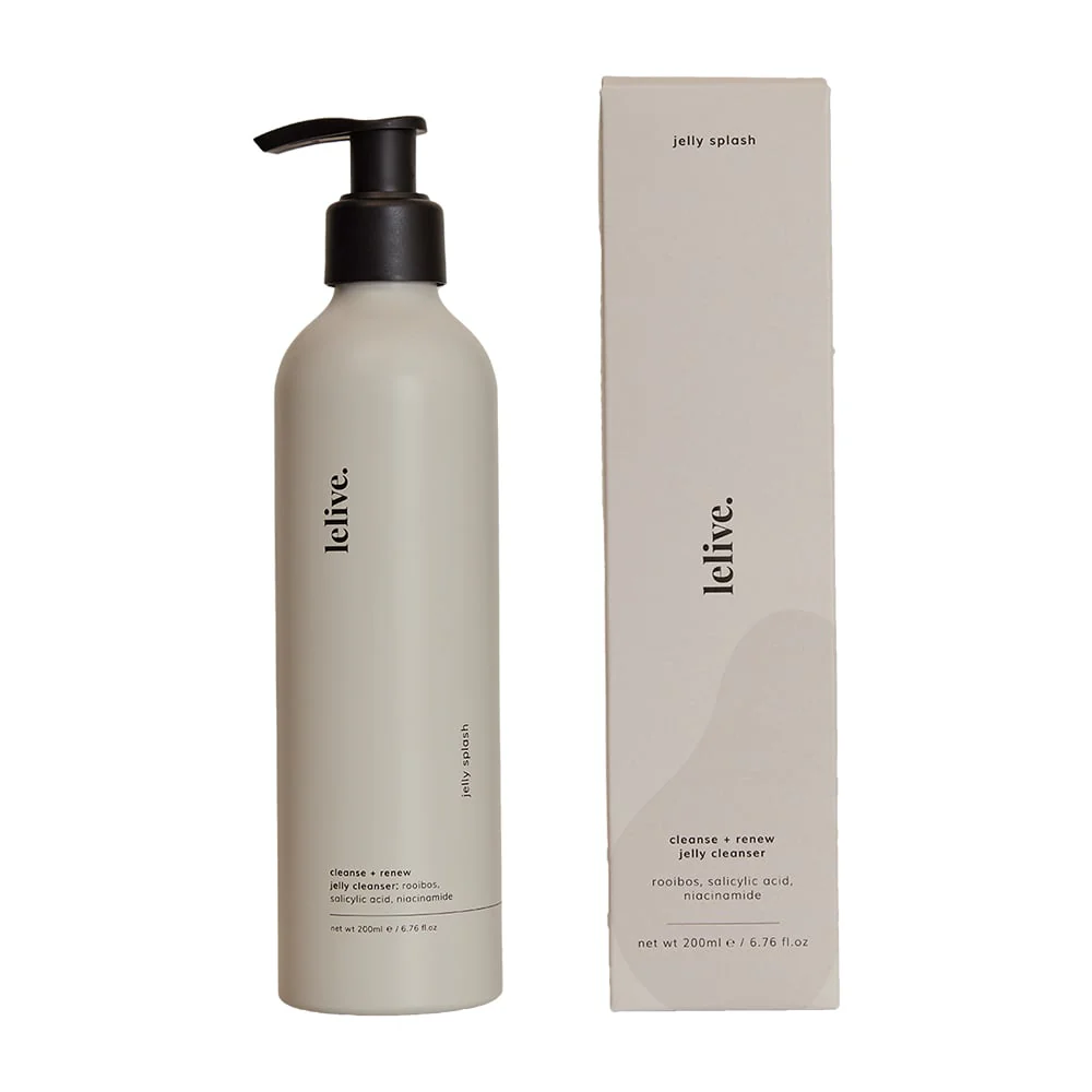 lelive - Jelly Splash Cleanser Rooibos & Aloe 200ml - Image 5