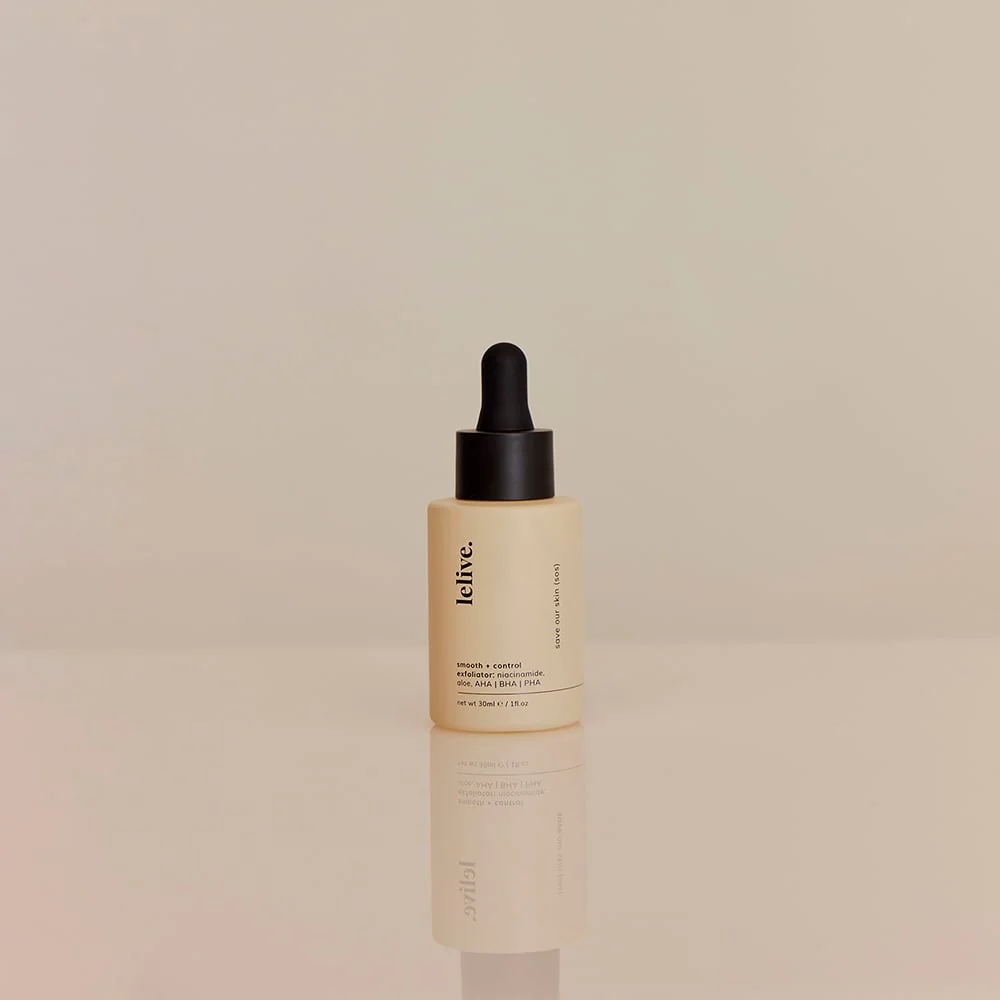 lelive - Save Our Skin Exfoliator Peach & Aloe AHA/BHA 30ml - Image 7