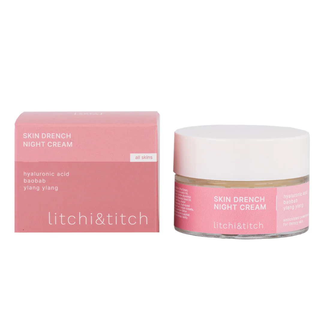 Litchi & Titch - Skin Drench Night Cream 50ml