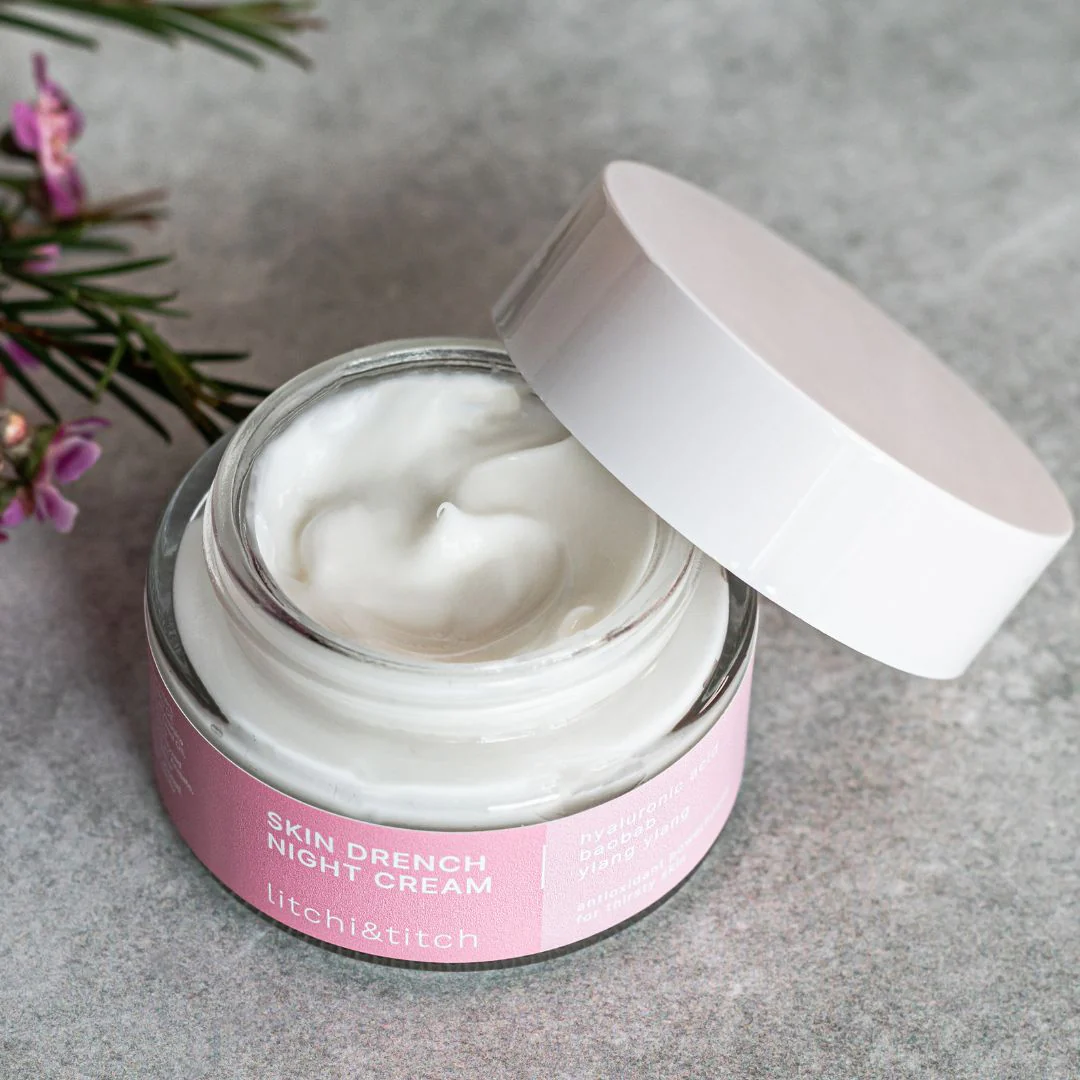 Litchi & Titch - Skin Drench Night Cream 50ml - Image 2