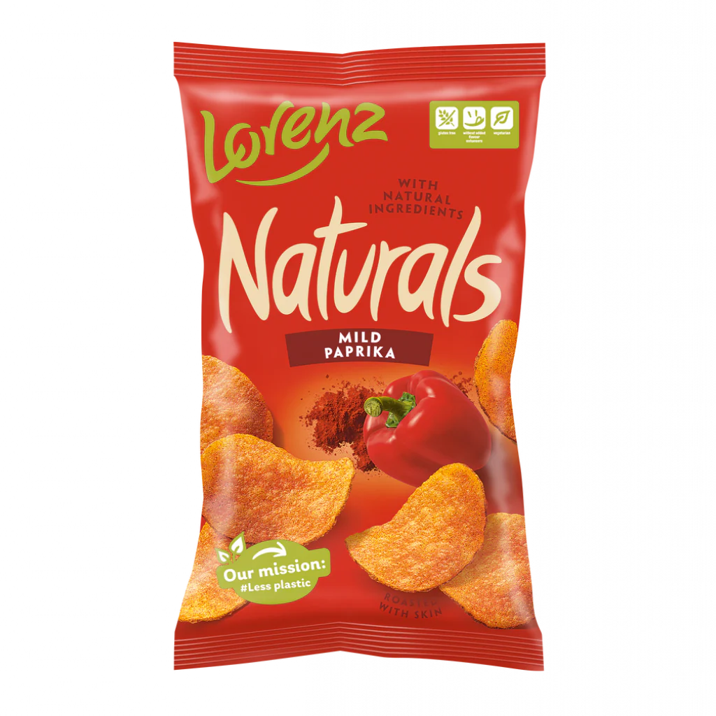 Lorenz Naturals - Chips Mild Paprika 100g