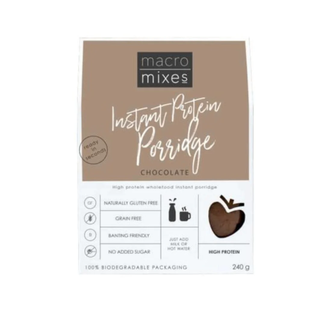 Macro Mixes - Porridge Instant Protein Chocolate 240g - Image 2