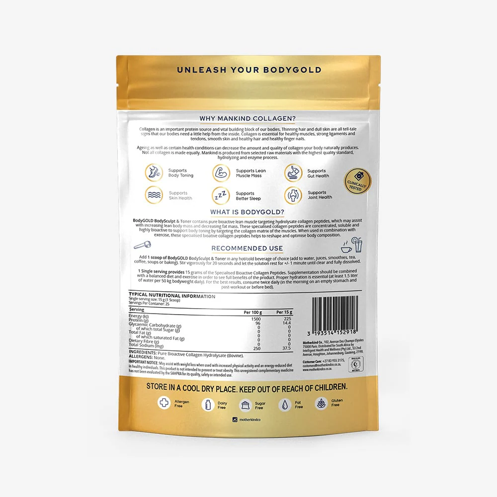 Mankind - Bodygold 375g - Image 3