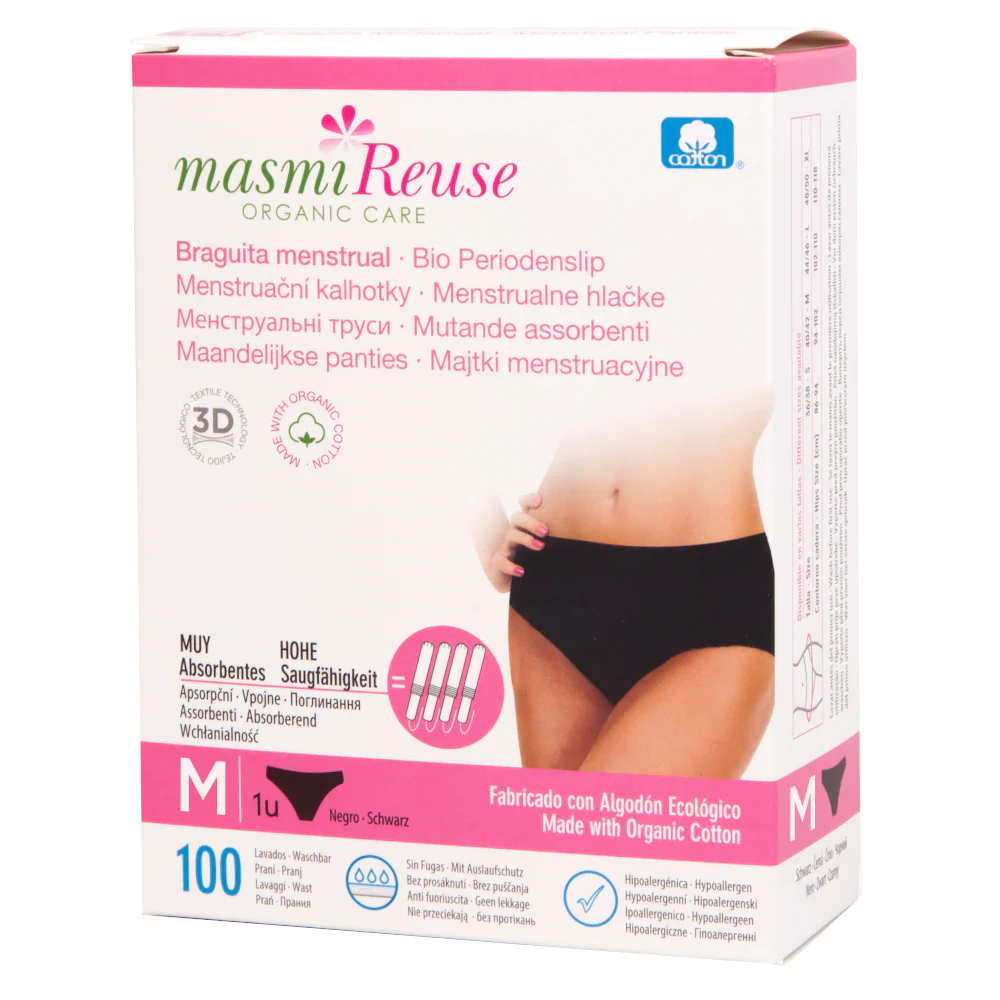 Masmi - Organic Cotton Menstrual Panties M