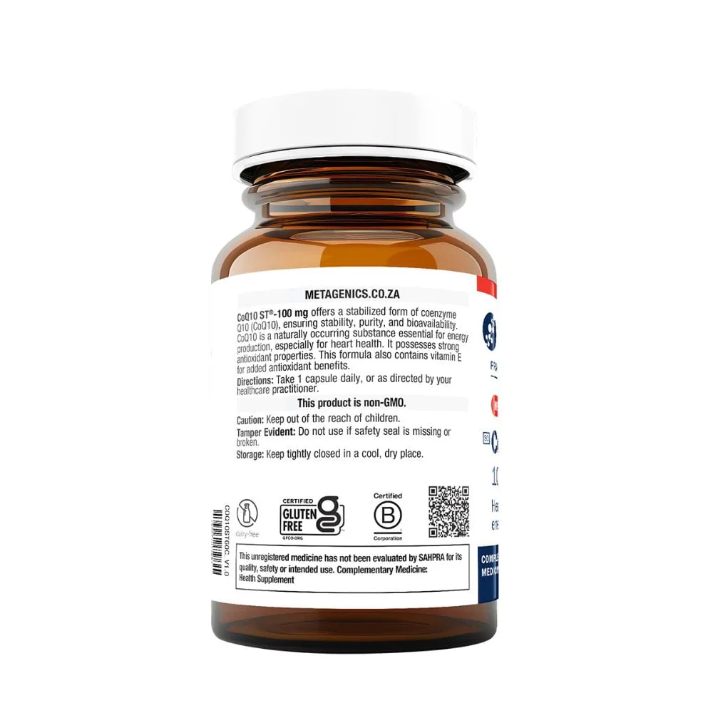 Metagenics - CoQ10 ST 100mg 60s - Image 3