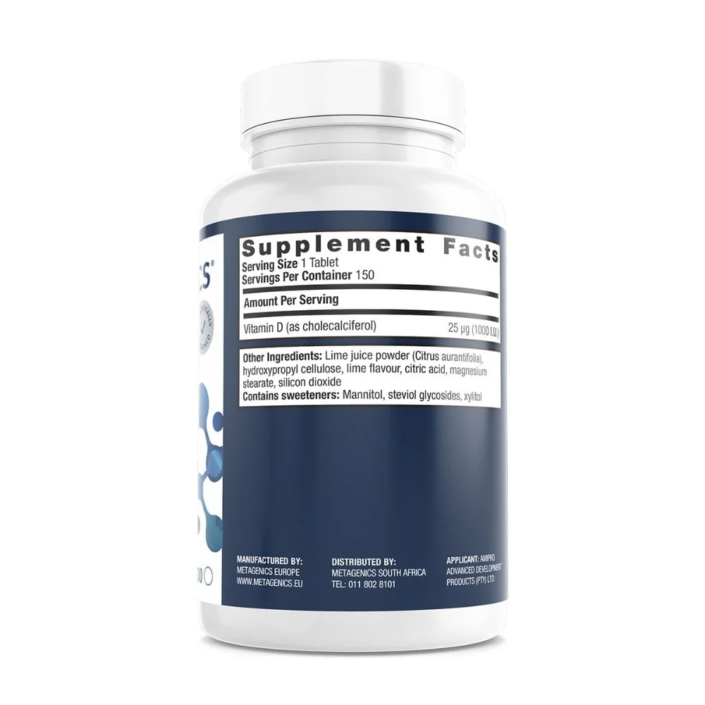 Metagenics - D3 1000 Tablets Promo Pack 150s - Image 2