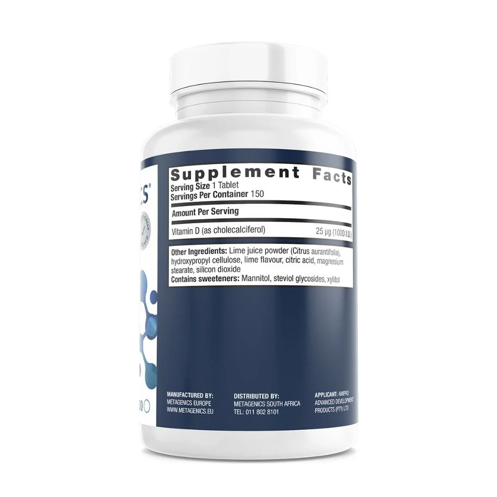 Metagenics - D3 1000 Tablets Promo Pack 75s - Image 2