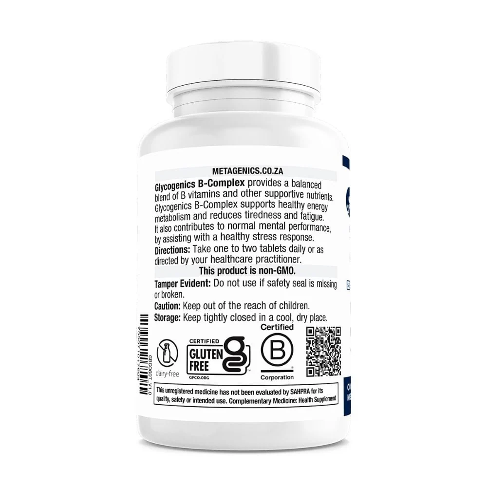 Metagenics - Glycogenics B-Complex 60s - Image 2