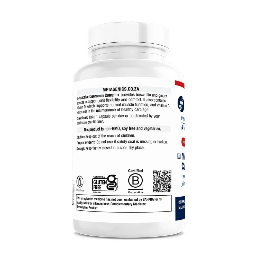 Metagenics - MetaActive Curcumin Complex 30s - Image 2