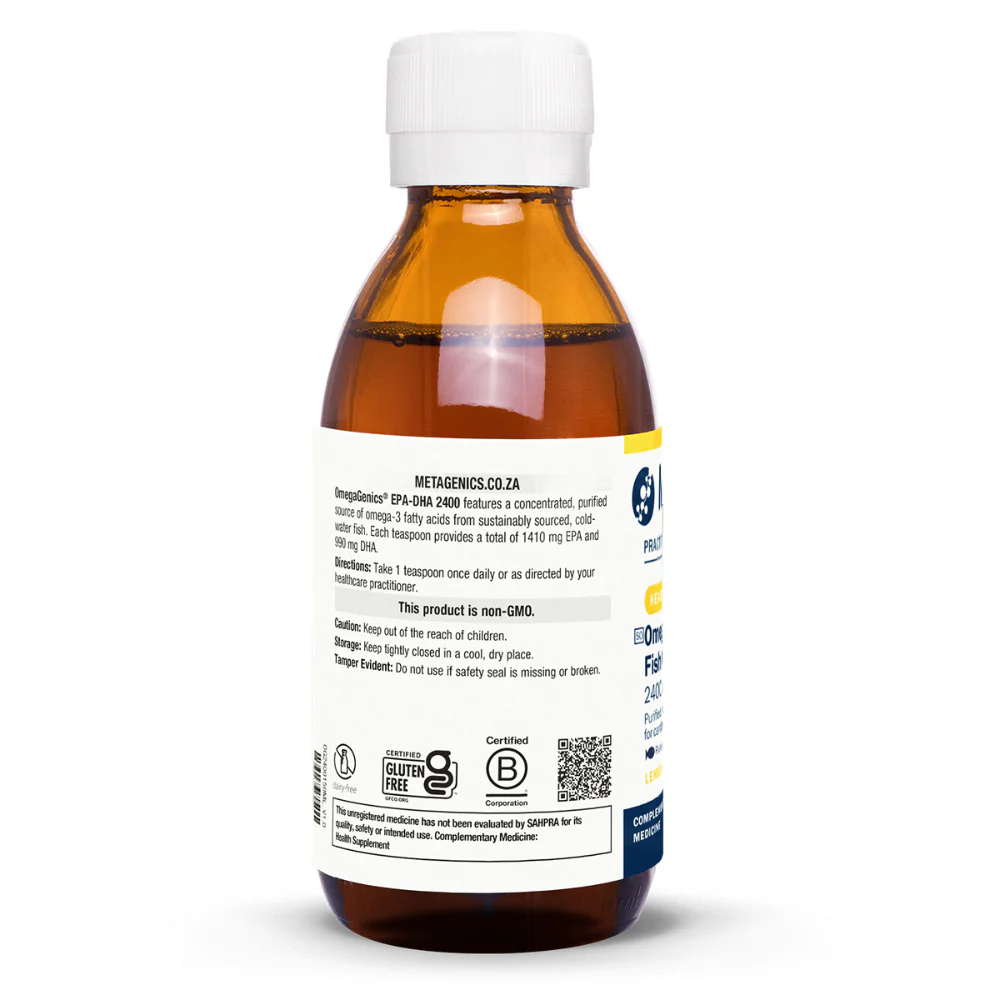 Metagenics - OmegaGenics Fish Oil EPA-DHA 2400 150ml - Image 3