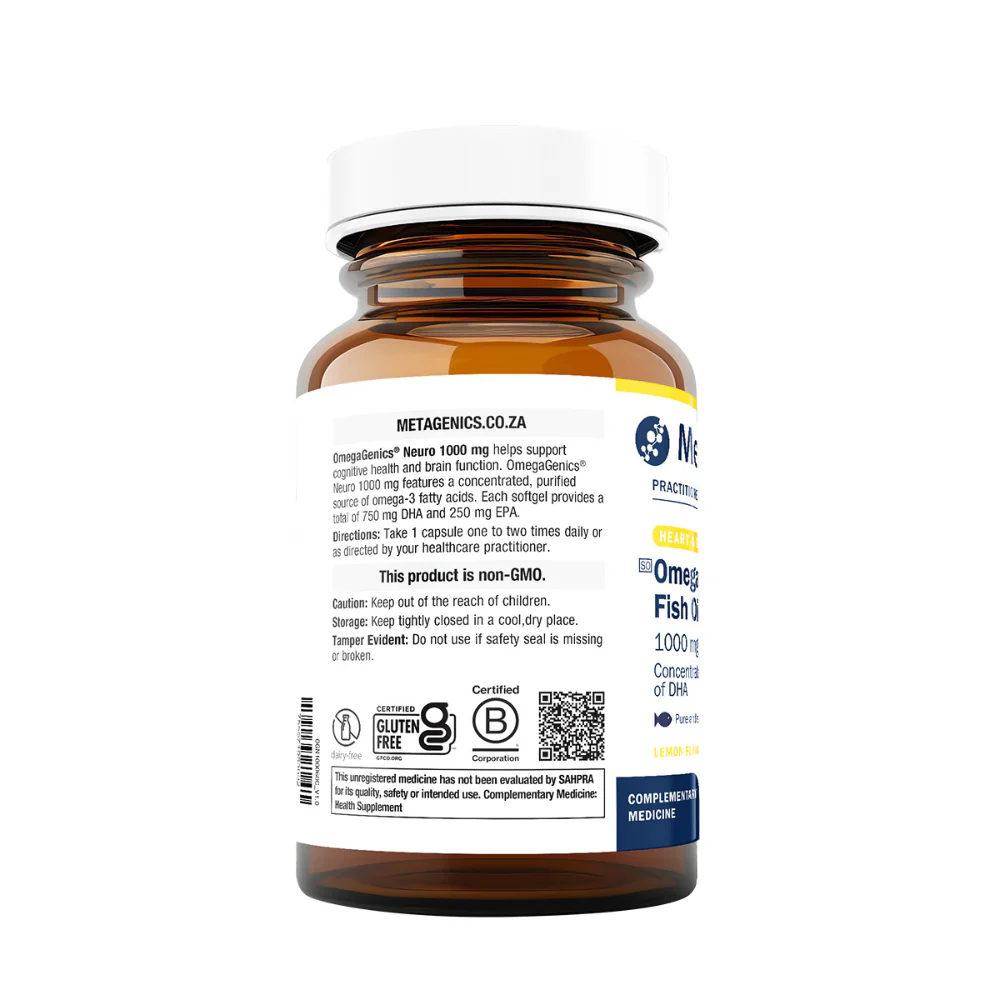 Metagenics - OmegaGenics Fish Oil Neuro 1000mg 60s - Image 3