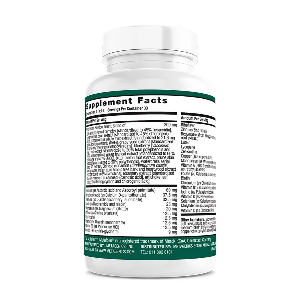 Metagenics - PhytoMulti Multivitamin with iron Tablets 30s - Image 3