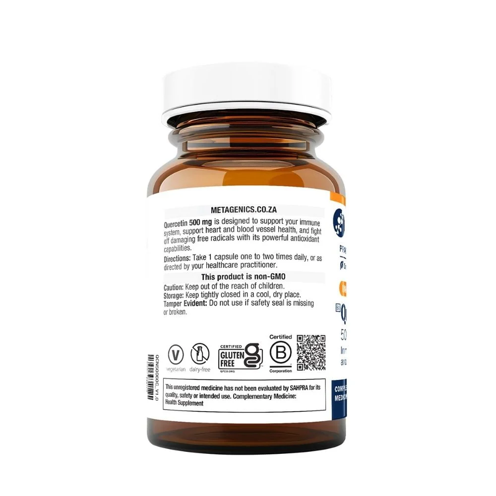Metagenics - Quercetin 500 60s - Image 2