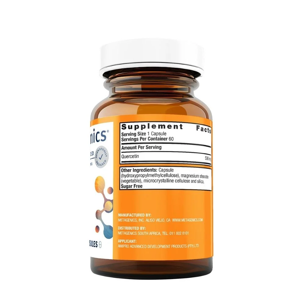 Metagenics - Quercetin 500 60s - Image 3