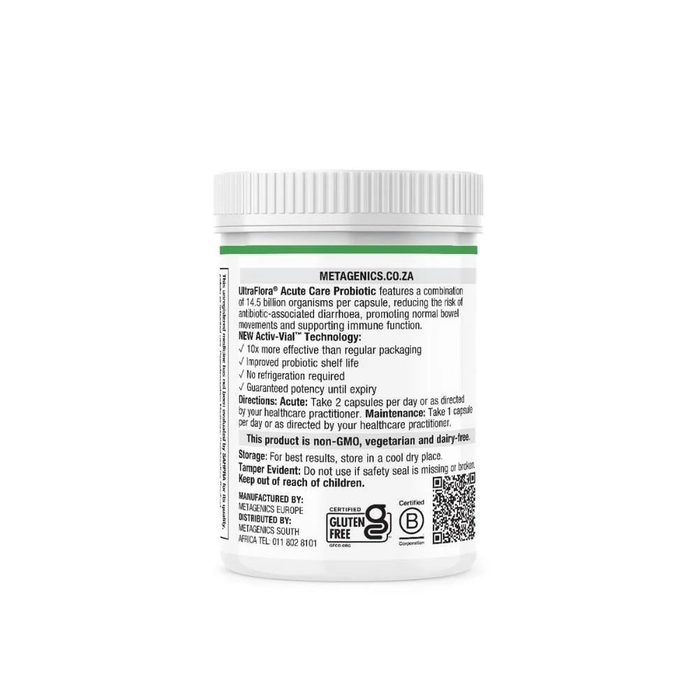 Metagenics - UltraFlora Acute Care Probiotic 30s - Image 3