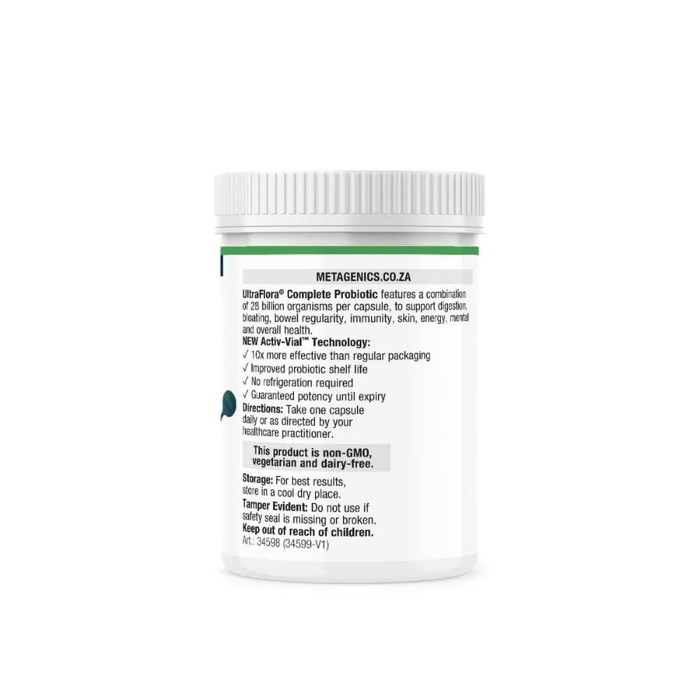 Metagenics - UltraFlora Complete Probiotic 30s - Image 3