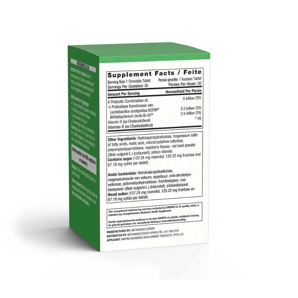 Metagenics - UltraFlora Kids Probiotic Chews 30s - Image 5