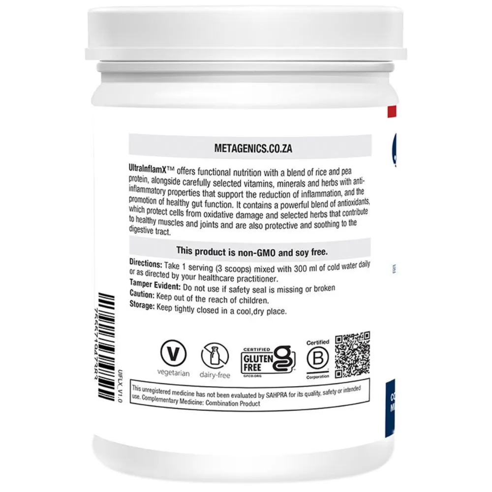 Metagenics - UltraInflamX 643g - Image 3