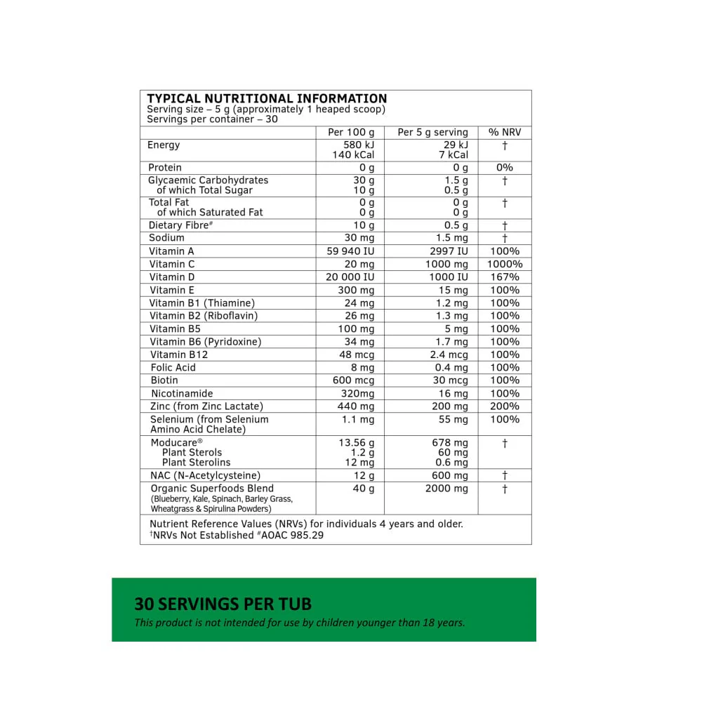 Moducare - Immune Booster Adults 150g - Image 2