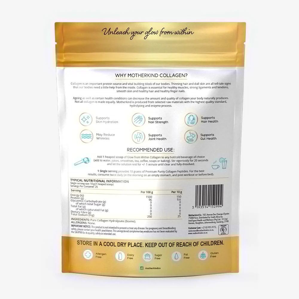 Motherkind - Glow From Within Collagen 500g - Image 2