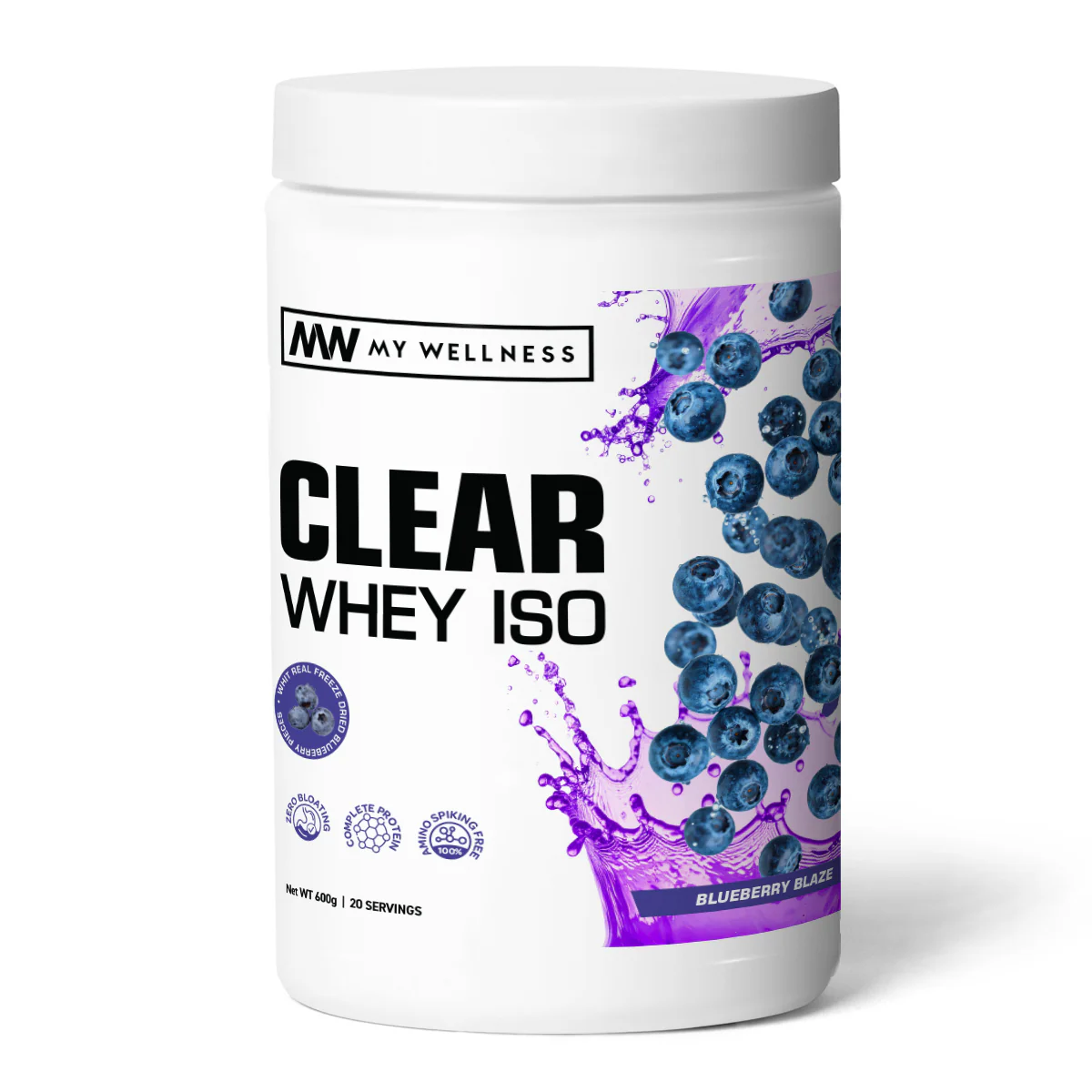 My Wellness - Clear Whey Isolate Berry Blaze 600g