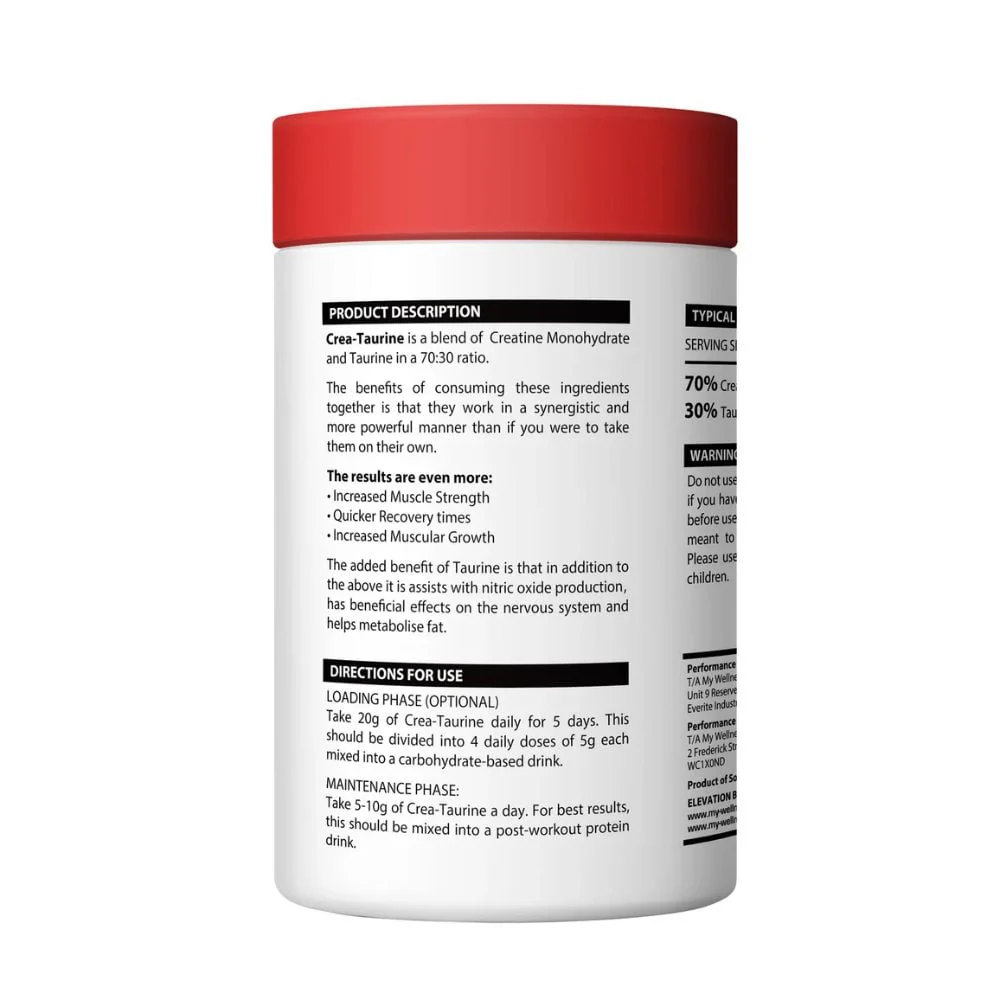 My Wellness - Crea-Taurine 200g - Image 3