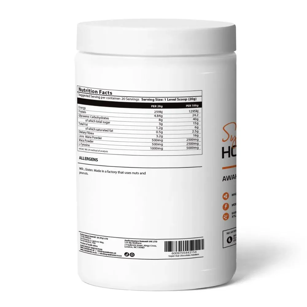 My Wellness - Hot Chocolate Awaken 400g - Image 2