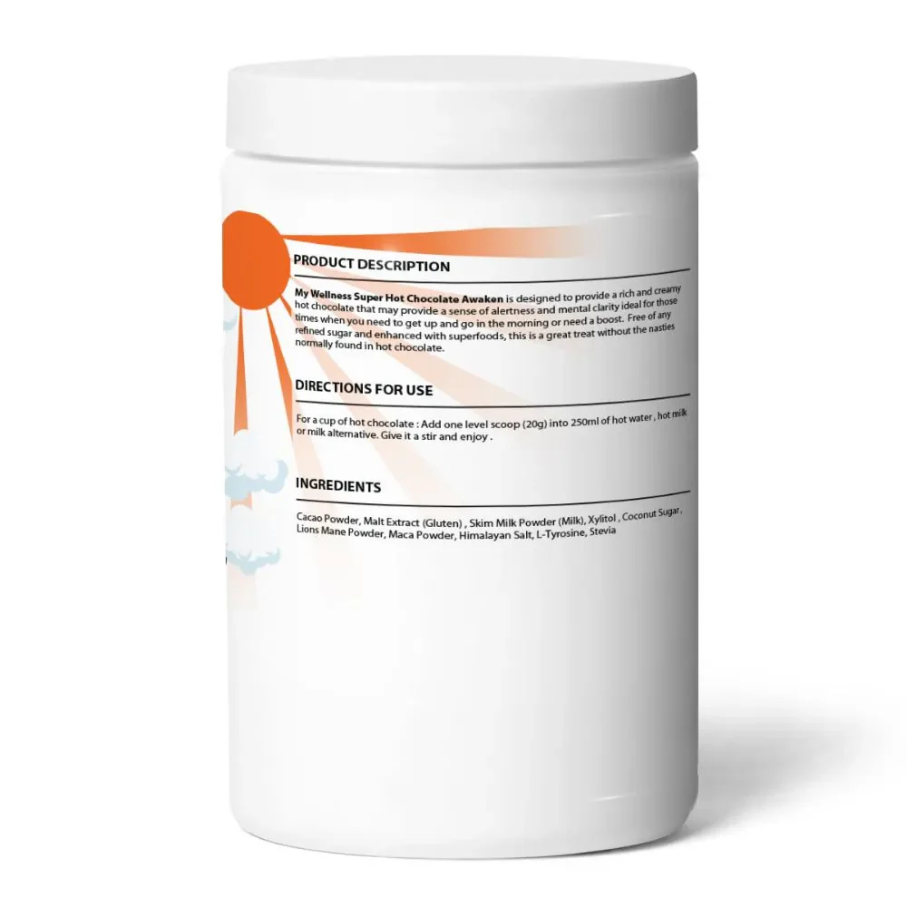 My Wellness - Hot Chocolate Awaken 400g - Image 3