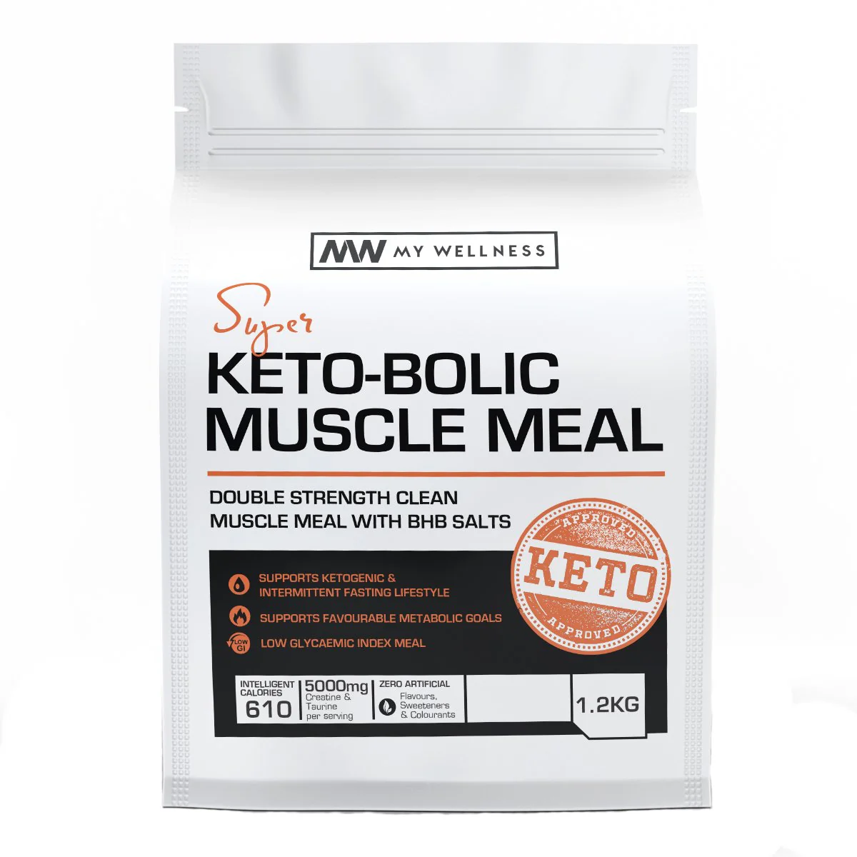 My Wellness - Keto-Bolic Muscle Meal Chocolate 1.2kg