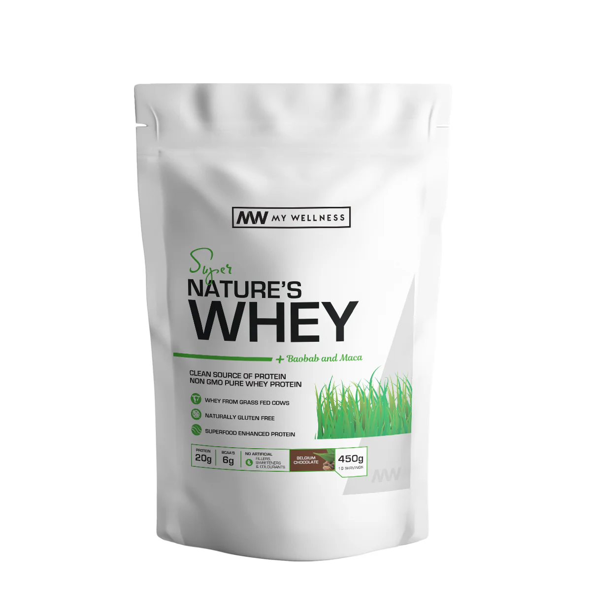 My Wellness - Nature's Whey Chocolate 450g - Image 4