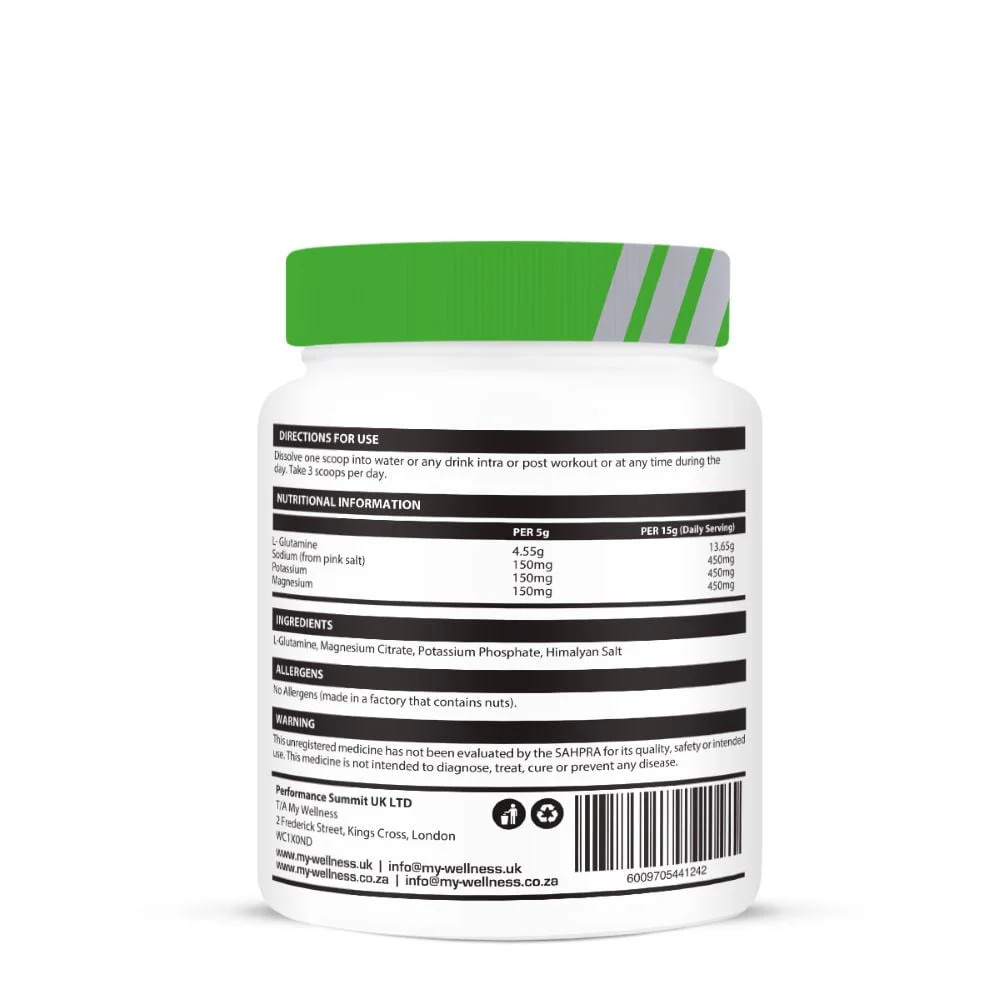 My Wellness - Sport Glutamine 300g - Image 3