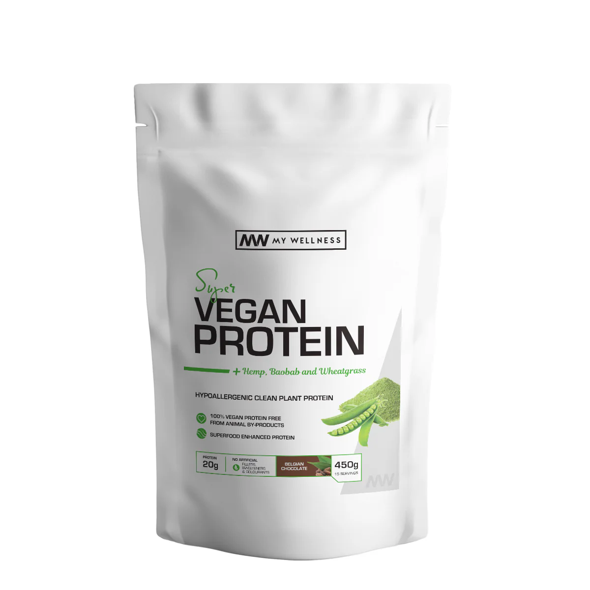 My Wellness - Vegan Protein Chocolate 450g - Image 5