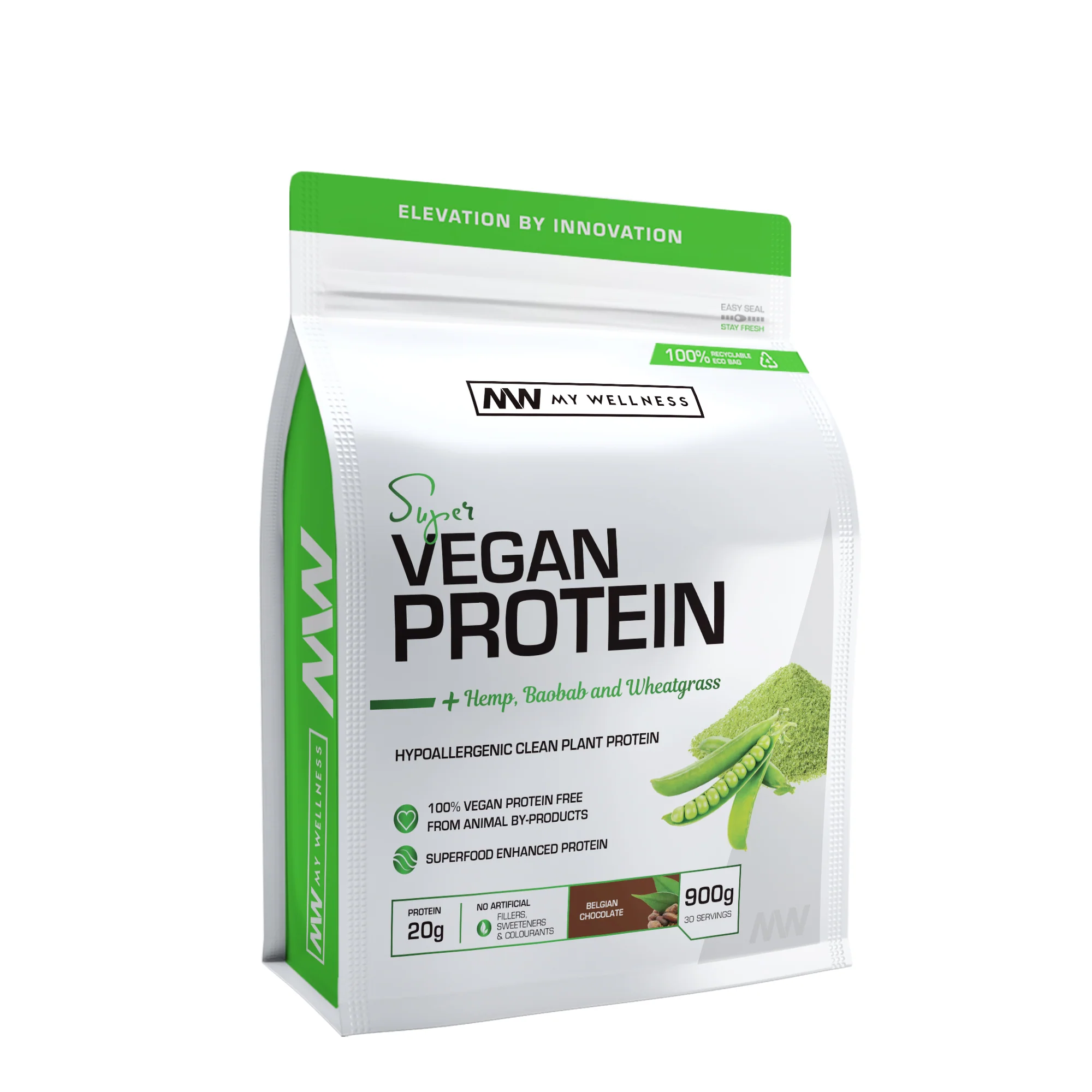 My Wellness - Vegan Protein Chocolate 450g - Image 6