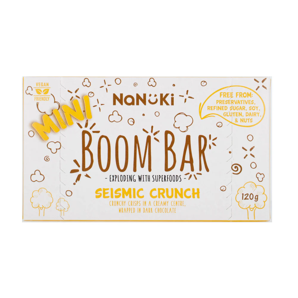 Nanuki - Boom Bar Seismic Crunch Mini (6 x 20g) 120g