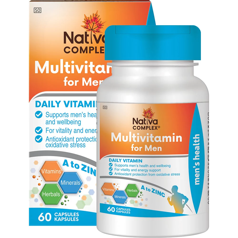 Nativa - Multivitamin for Men 60s - Image 3