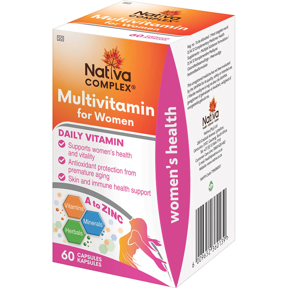 Nativa - Multivitamin for Women 60s