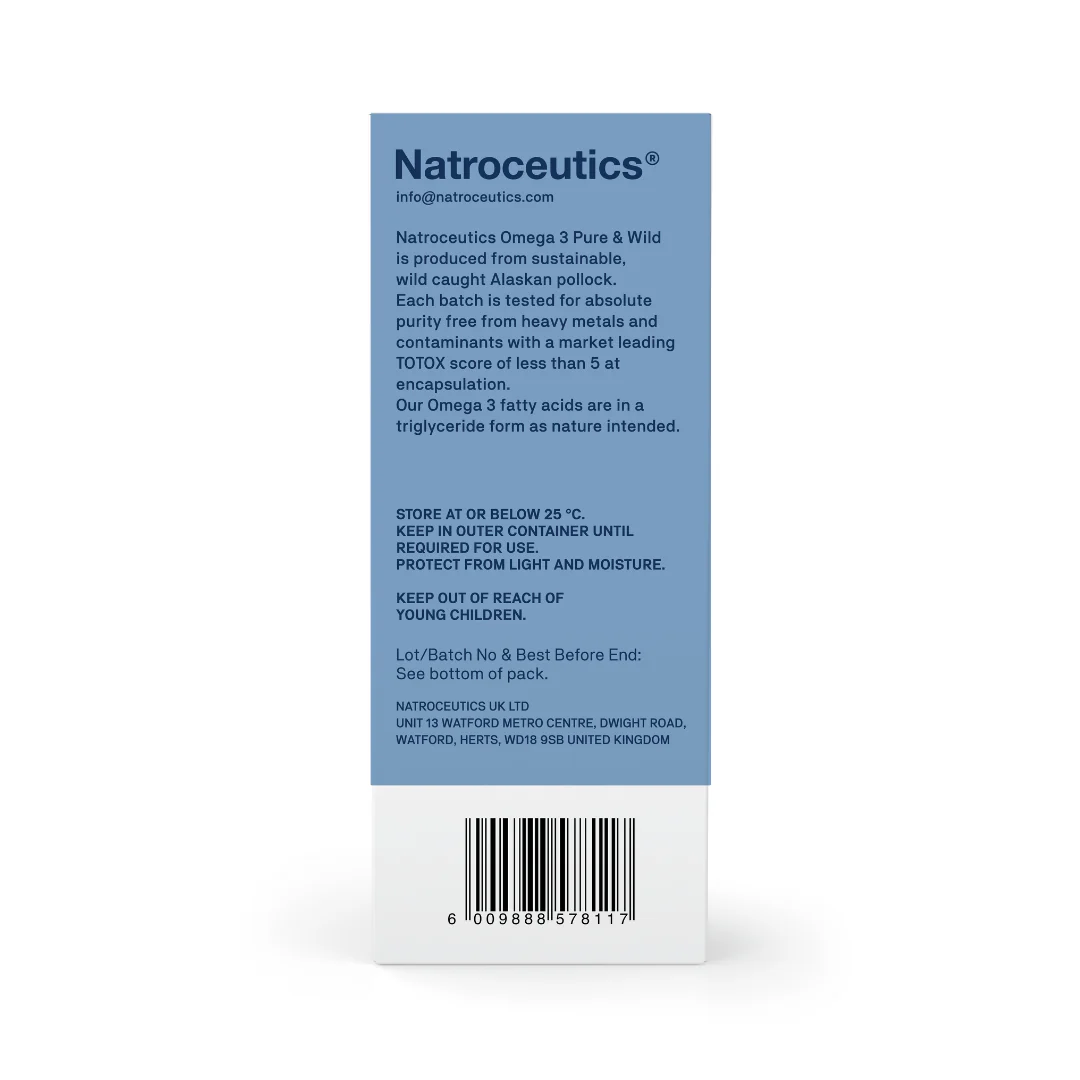 Natroceutics - Omega 3 Pure Alaskan 60s - Image 3