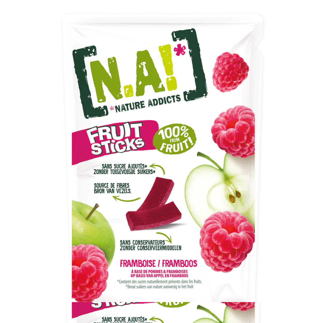 Nature Addicts - Fruit Sticks Raspberry 35g