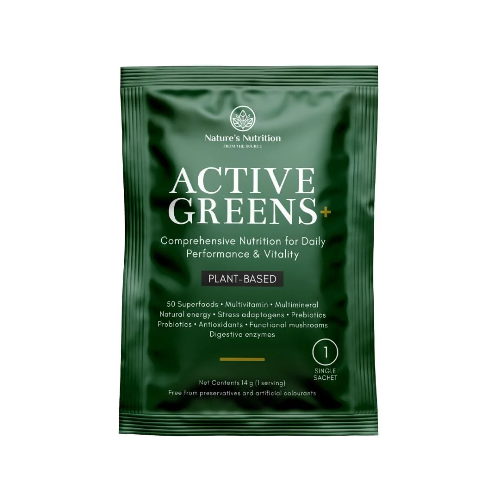 Nature's Nutrition - Active Greens Sachet 14g