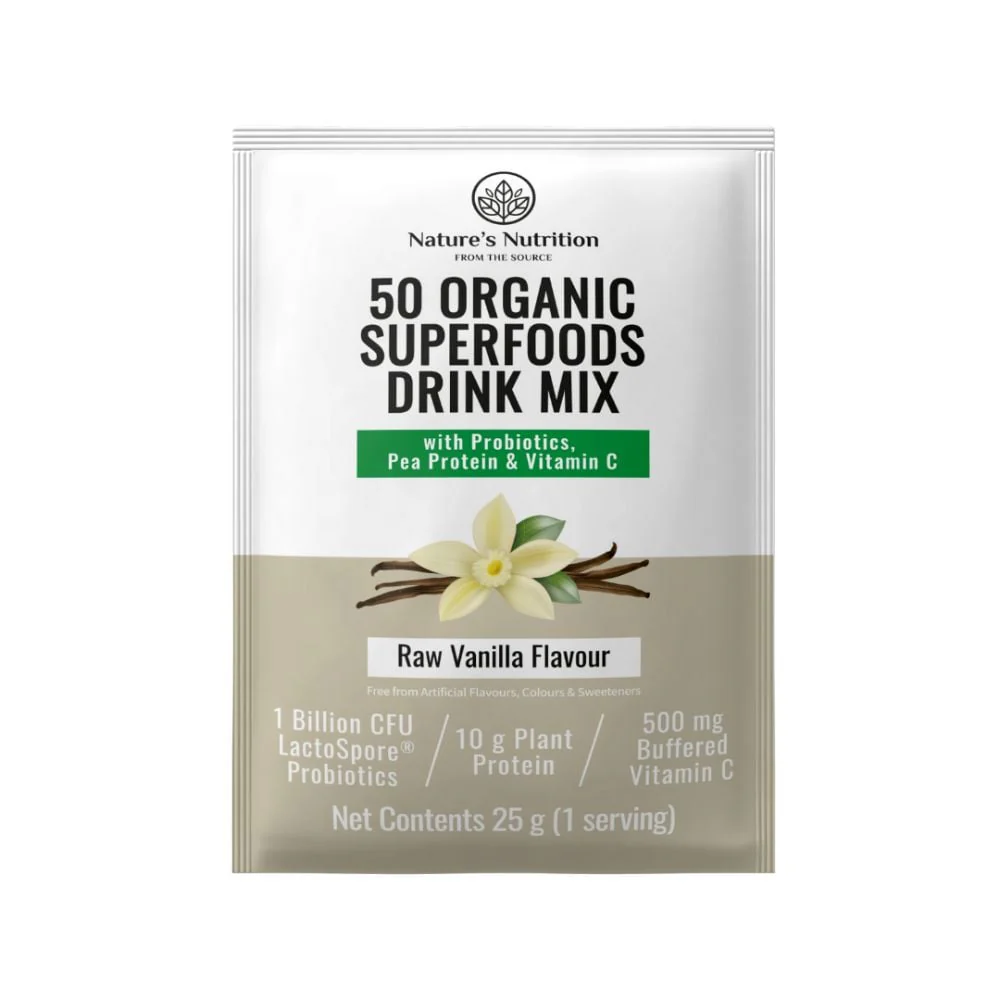 Nature's Nutrition - Superfoods Raw Vanilla 500g - Image 2