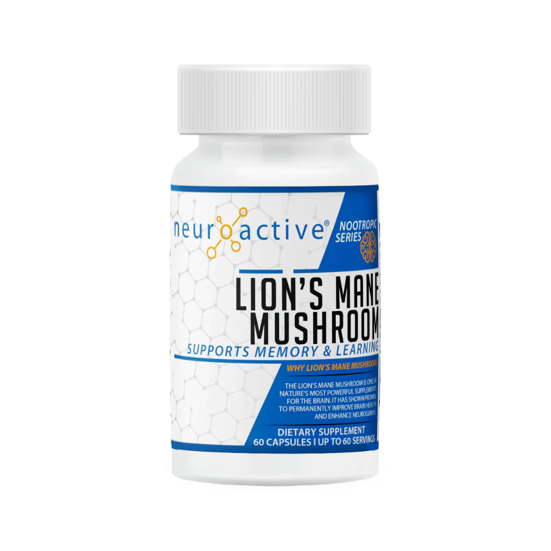 NeuroActive - Lions Mane Mushroom Capsules 60s