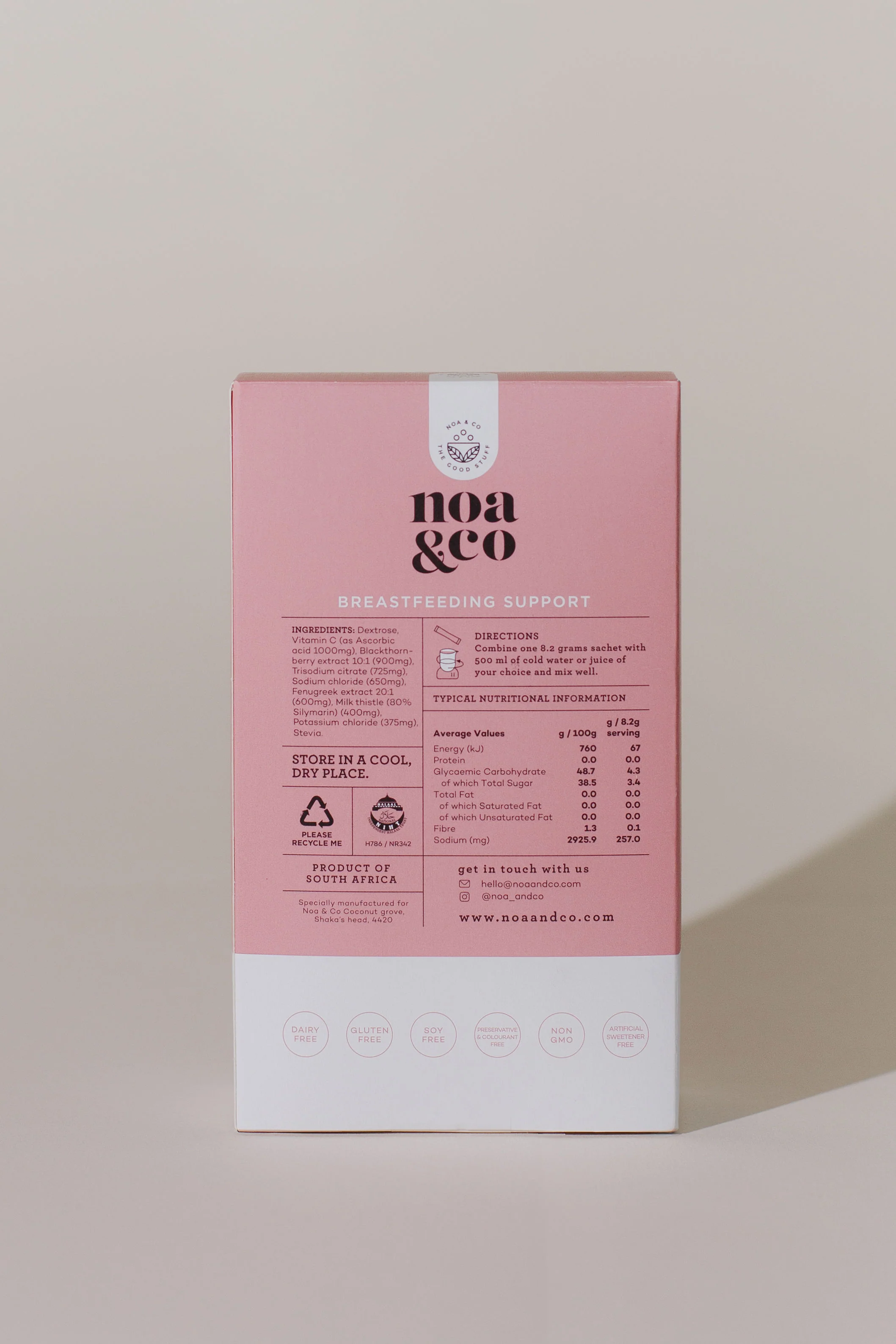 Noa and Co - Breastfeeding Support Berry 30s - Image 2