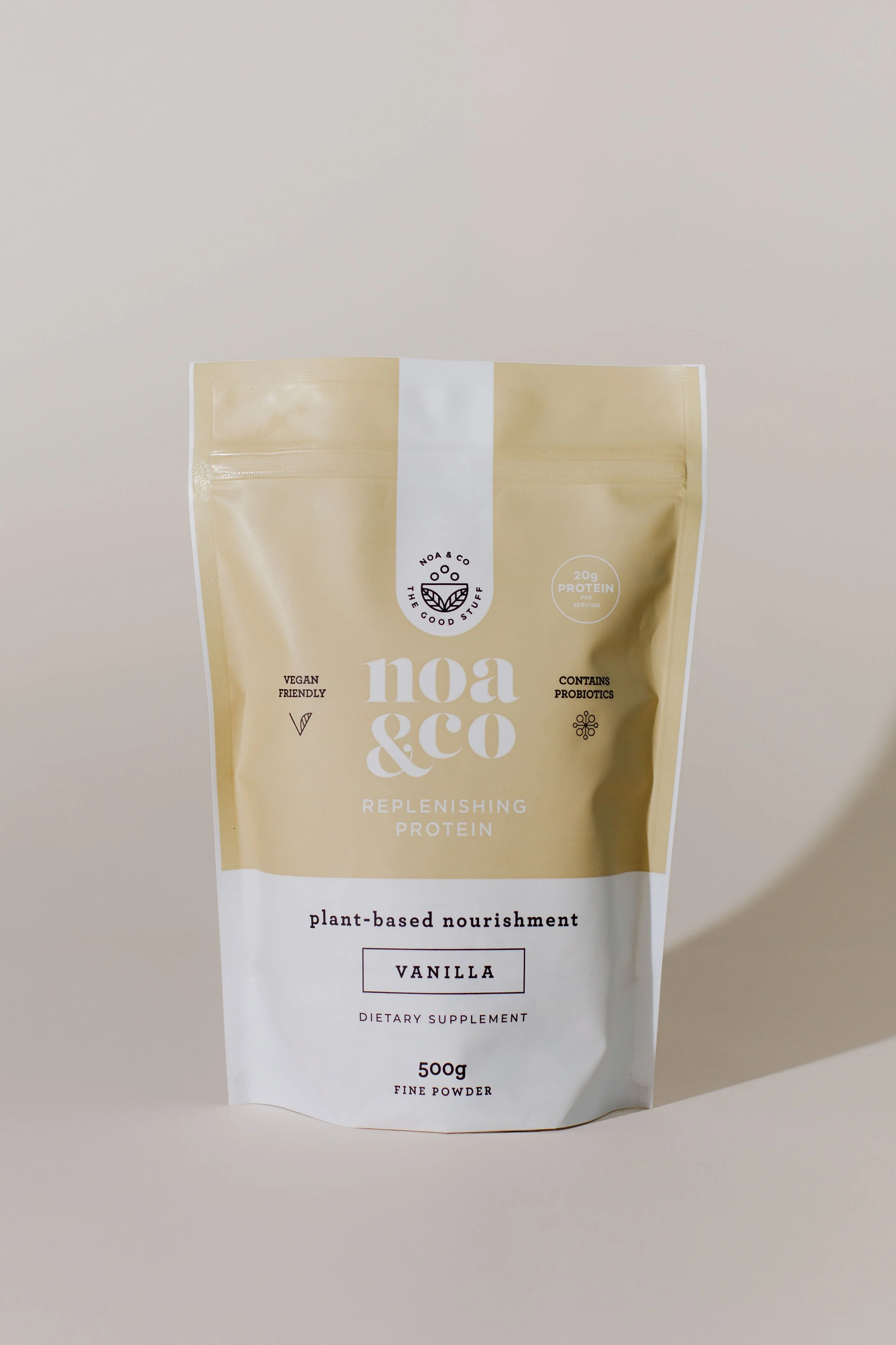 Noa and Co - Replenishing Protein Vanilla 500g