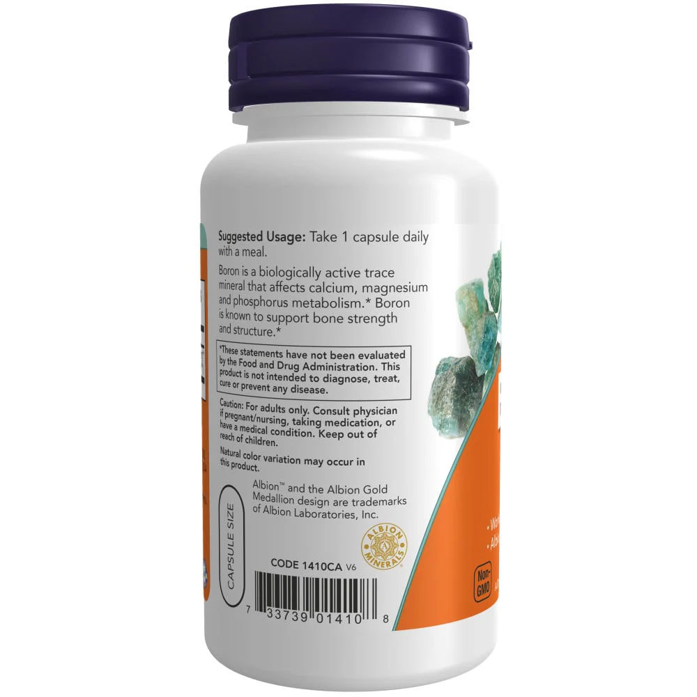 NOW - Boron 3mg 100s - Image 2