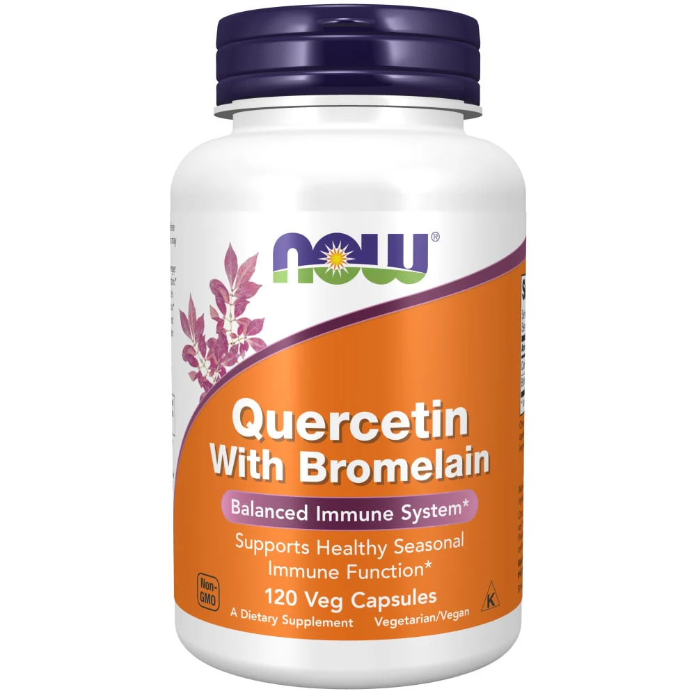 NOW - Quercetin With Bromelain 120s