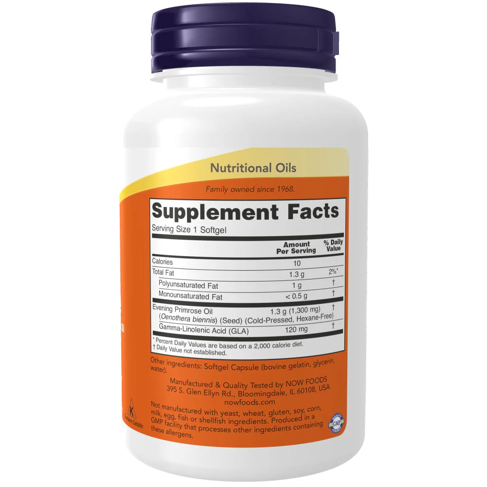 NOW - Super Primrose 1300mg 60s - Image 2