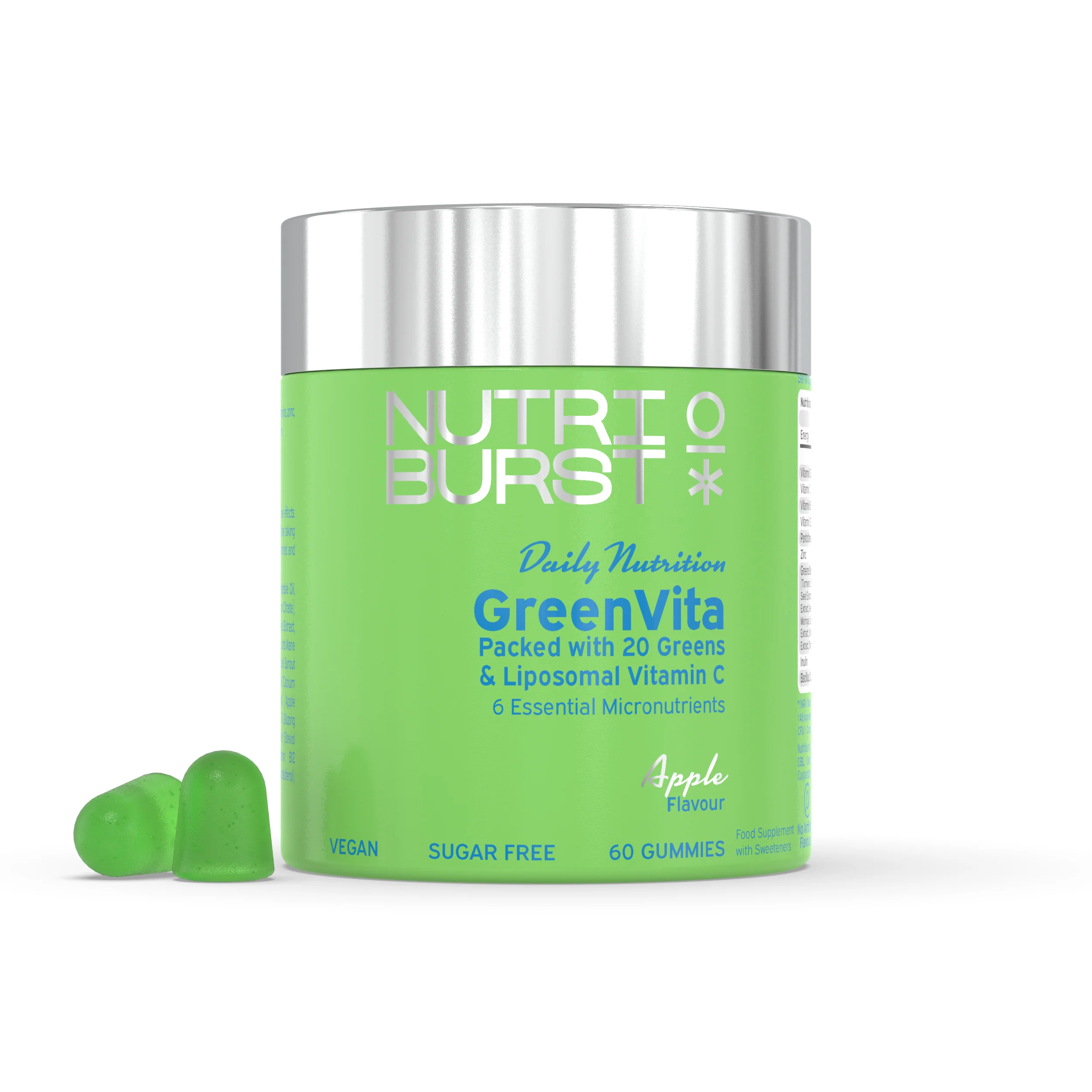 Nutriburst - GreenVita Gummies 60s - Image 2