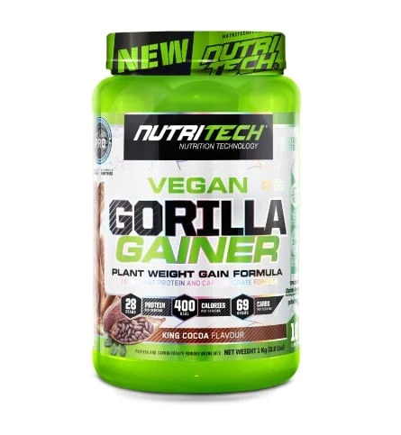Nutritech - Vegan Gorilla Gainer Chocolate 1kg