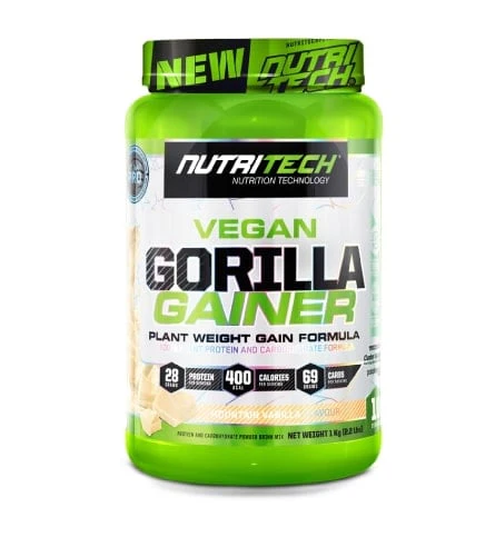 Nutritech - Vegan Gorilla Gainer Vanilla 1kg