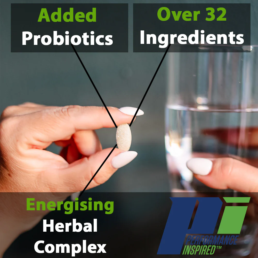 Performance Inspired Nutrition - Active Lifestyle Multivitamin 60s - Image 3